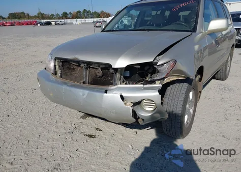 2002 Toyota Highlander V6 из США, поврежденный, VIN JTEGF21A620045751